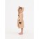 Tainted Baby "Bear" robe, height 122 cm, cappuccino color
