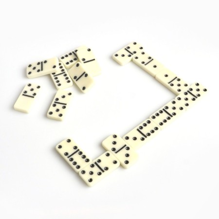 Domino "Game time", 28 pcs, 14.5 x 4.7 x 3.4 cm, knuckles 4 x 0.5 x 2 cm-1