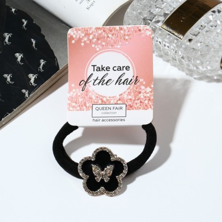 Hair elastic band "Megan" butterfly