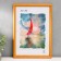 Photo frame 21x30 cm (1703) tree