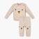 Knitted crumb set I “Bear”, height 86-92 cm