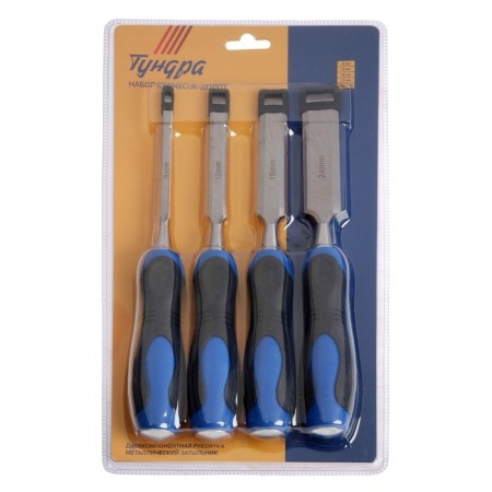 Set of the chisel-donkee tundra, metal butt, 2k handle, 6-12-18-24 mm-3