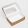 Confectionery folding box for marshmallows, craft, 25 x 15 x 7 cm