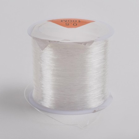 Silicone thread (elastic band) d = 0.5 mm, l = 100 m, transparent-2