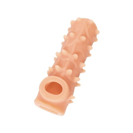 Kokos nozzle is realistic with additional stimulation, TPE, bodily, 15.6 cm, l