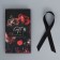 Gift package with tape, packaging, “night flowers”, 13 x 23 x 7 cm