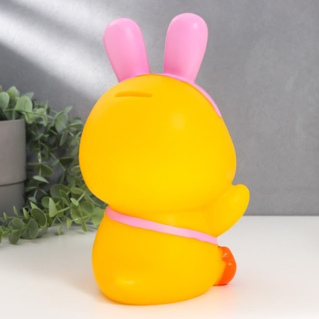 Pig a case Plastic "Duck with hare ears" mix 13x13x23 cm-4