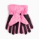Baby gloves, pink color, size 14 (4-6 years)