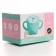 Slipper container, green color