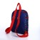 Baby backpack on lightning, blue color