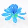 Candle for cake musical "Tulip", spinning, blue, 14.5 × 6 cm