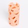 Aromatic decorative candle "openwork", beige, 6x12 cm, cinnamon