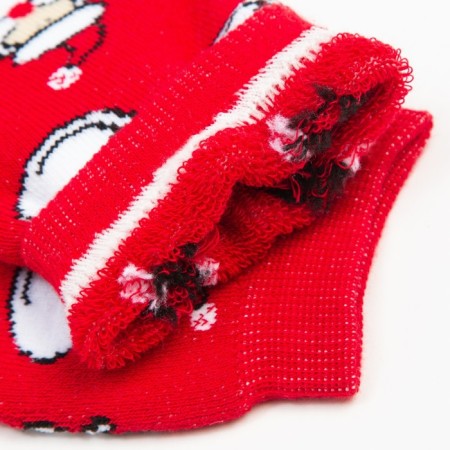 Women's socks, red color, size 25-3