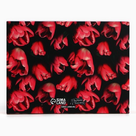 Box for sweets "Tulips", 20 x 15 x 5 cm-3