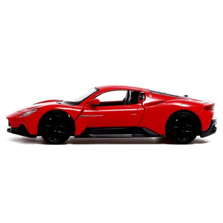 Metal MASERATI MC20, 1:32, doors, inertia, red color open-1