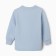 Pajamas for the boy's pile, blue/blue color, height 122-128