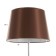 Floor lamp 2601 1x15W e27 chrome/chocolate