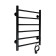 Electric towel "Sanprise" Aurora P6, 400x600 mm, universal, black