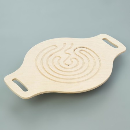 Balance Balancing Balansboard "Labyrinth" with a ball, 54x36 cm