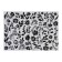 Ethel Napkin Flowers Black 30x45 cm View 2, 100% PE, 370 g/m2