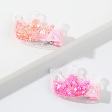 Hair hairpins Princess, 2 pcs. (shaker)-2