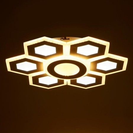 Causteen with PDU 671139/6 LED 214W Dimmer 3 modes 3000-6000k white 50x50x6.5 cm Bayerluux-2