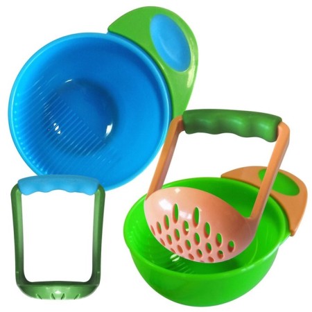 A bowl for children with an push, 330 ml, d = 6, color mix-1