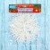 Christmas tree decoration "Small Snowflake" (set of 6 pcs) D-14 cm, white