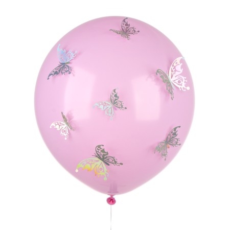 Shar Latex 18 "Blobochka. Holography", Babble-Gam, Makaruns, with stickers