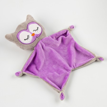 Gift set: comfort+plaid "Owl"-5