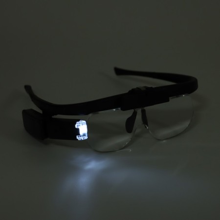 Lupa tax (glasses), 3 lenses in the kit, backlight-4