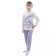 Dubstep children's suit, height 98 cm, white color