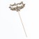 Topper "Beloved daughter, with butterflies" on a suspension, Golden Gold beautifully