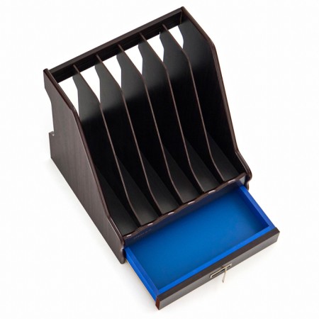 Organizer 6 sections with otw box, 30*28*30cm mix-4
