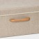 Stellid box for storage with lid LadoM "Francesca", 43 × 30.5 × 18.5 cm, beige color