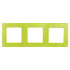 The frame for the switch for 3 posts, era12, lime