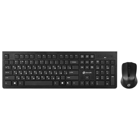 Keyboard + Mouse Rickle 250m Clab: Black Mouse: Black USB Wireless Slim (997834)