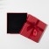 Gift box for the set "Style" 9 × 9 × 3, red color
