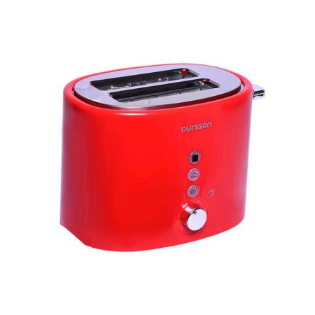 Toster Oursson TO2110/RD, 800 W, 7 frying modes, 2 toasts, red-2