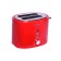 Toster Oursson TO2110/RD, 800 W, 7 frying modes, 2 toasts, red