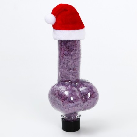 Bath salt “What year, such a gift”, 340 g, grape aroma, 18+, pure happiness-3