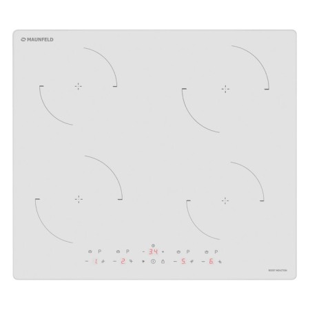 Hlect surface Maunfeld CVI604EXWH, induction, 4 burners, sensor, white