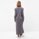 Women's dress Minaku: Casual Collection Graphite Color, Rr. 50
