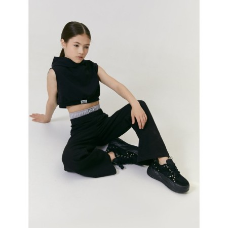 Костюм для девочки Amarobaby Girl, рост 152 см, цвет чёрный-13