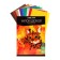 Cardboard Lacked A4, 10 sheets, 10 colors, calligrata top, one -sided, 200 g/m2, in the folder