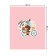 The tablecloth "Postman with a gift", rectangular, Saten, size 120x145 cm