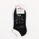 Women's socks, black color, size 23-25