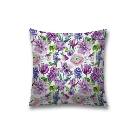 Pillowess decorative "Flower art", on a zipper, size 45x45 cm