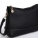 Bag Cross-Bodi with a zipper, black color