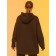 Female hoodies, size 46, chocolate color